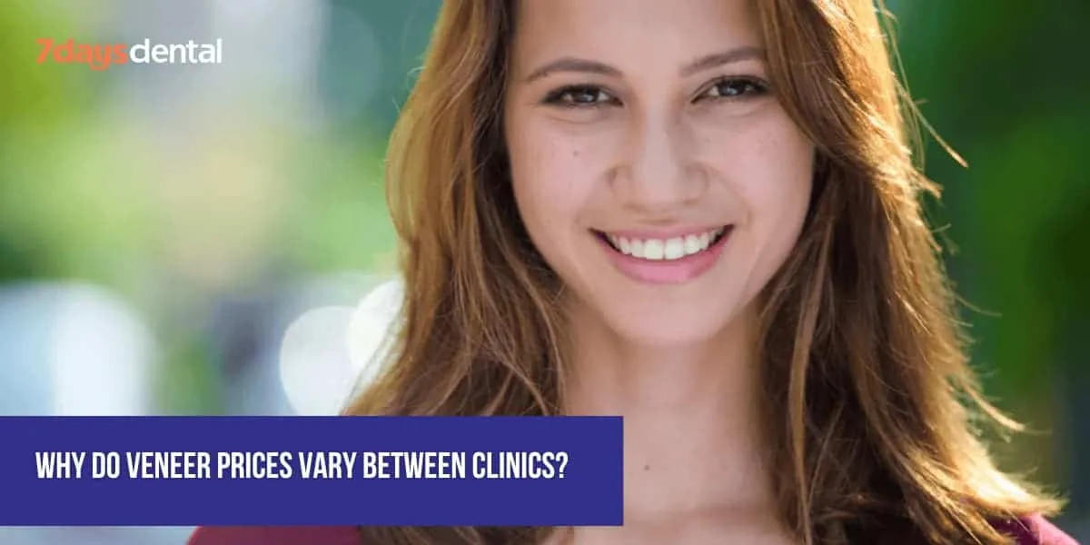 Why do veneer prices vary between clinics