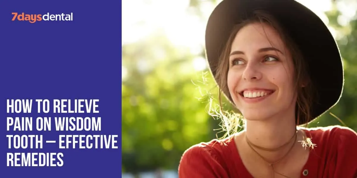 Happy woman enjoying a pain-free smile after wisdom tooth care