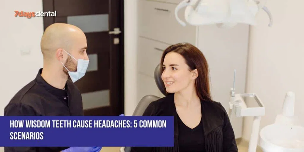Common scenarios where a wisdom tooth can cause a headache