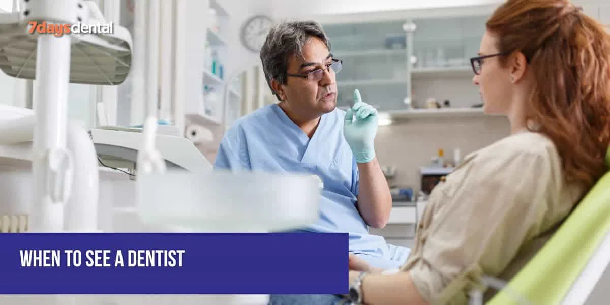 When is the best time to see a dentist