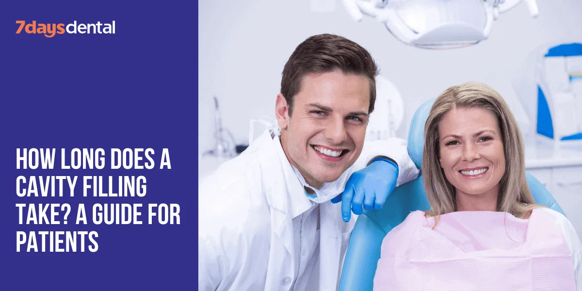 How long does a cavity filling take?